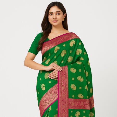 Green Saree