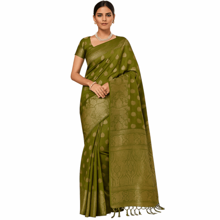 Light Green Saree