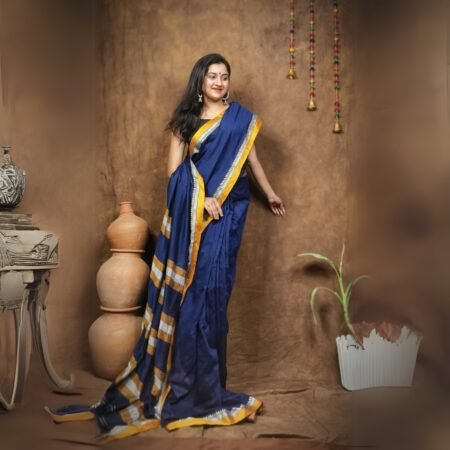 Bollywood Stylish Silver Color Saree