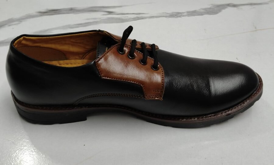Black and Brown Office Shoes - Image 2